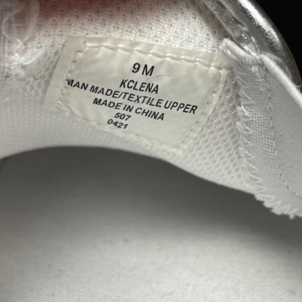 Calvin Klein Silver Slip-On Women's Shoes Size 9 Silver - Picture 4 of 4